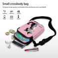 thumbnail image 7 of HELLHERO Mexican Sugar Skulls Marigolds Crossbody Bag Polyester with Zipper Closed Shoulder Bag for Travel Daily Use, 7 of 7