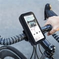 thumbnail image 4 of Avizar Soporte para Smartphone para Bicicleta y Moto Soporte para Manillar Funda Impermeable con Cremallera - Negro, 4 of 4