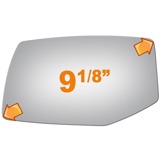 Burco 4016 Driver Side Power Replacement Mirror Glass for 04-09 Cadillac SRX