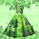 thumbnail image 1 of WILLBEST Vestido Elegante Con Estampado Floral Para El Día De San Patricio Para Fiestas Y Celebraciones 15, 1 of 3