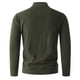 thumbnail image 4 of pstuiky camisa de manga larga para hombre, Suéter de punto cálido de color sólido de moda informal para hombre, manga larga, top redondo Tops de hombre xs, 4 of 6