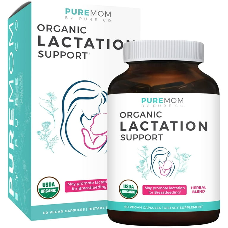 USDA Organic Lactation Supplement - Increase Milk Supply with Herbal  Breastfeeding Support - Aid for…See more USDA Organic Lactation Supplement  