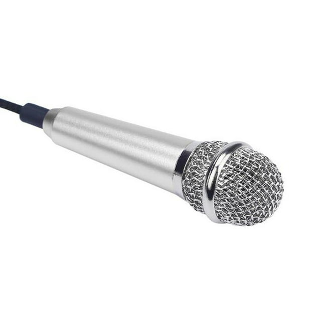 Agiferg Mini Karaoke Condenser Microphone For Phone Computer Mini PhoneMic