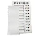 thumbnail image 3 of Memo Plastic Board Chore Chart Reusable Checklist,my Chores Checklist Daily Planner (1set), 3 of 4