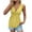 Yellow, variant on Maean Women's Tank Tops V Neck Pleated Sleeveless Summer Blouse Solid Color Fashion Tunic Shirts