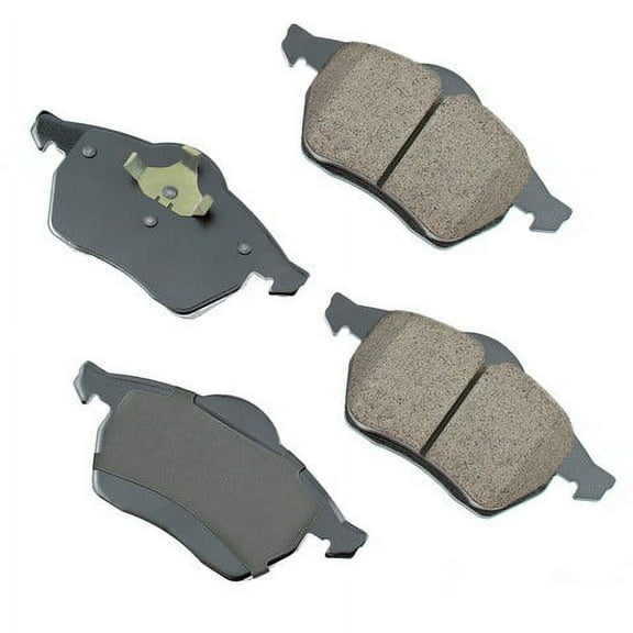 Akebono EUR836 Disc Brake Pad Kit Fits select: 1998-2001 VOLKSWAGEN PASSAT, 1996-1998 AUDI A4