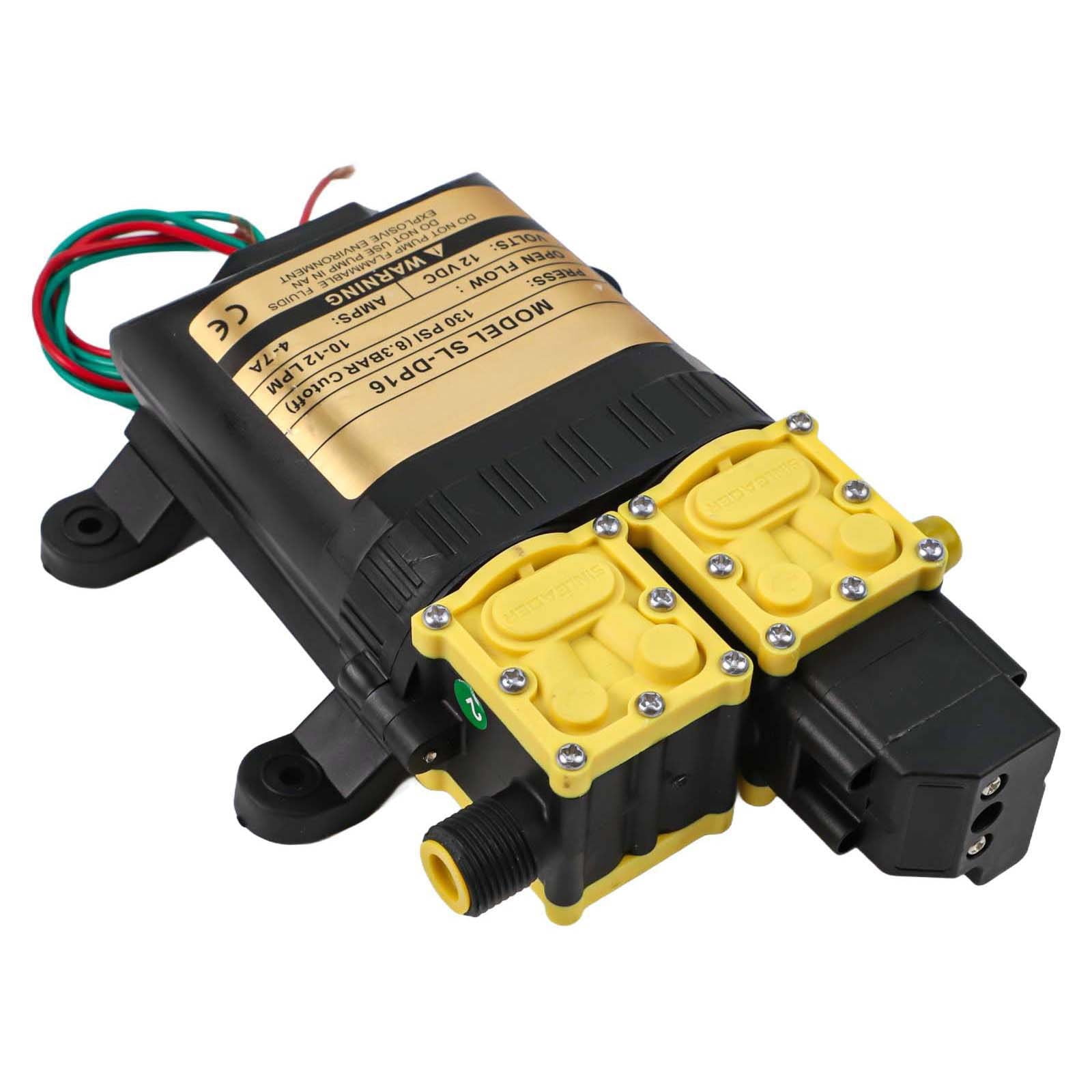 12V Dual Core Power Water Pump Motor Agricultural Electric Sprayer Dual Pump