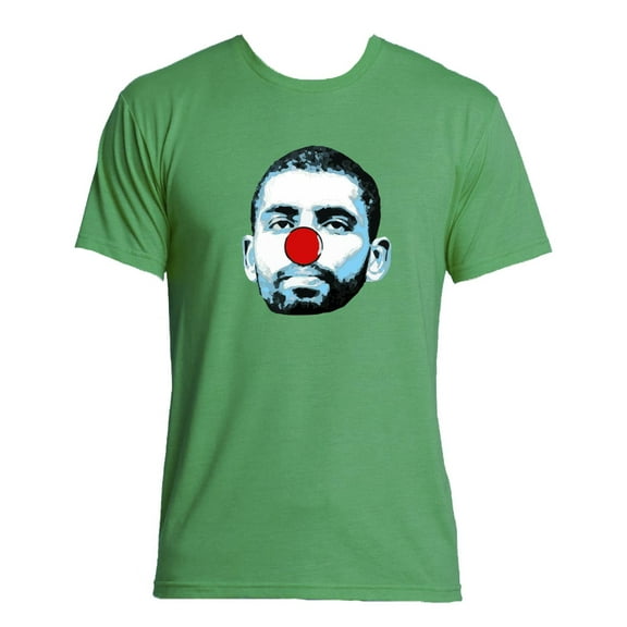 TRIBLEND Celtics Kyrie Irving Clown T-Shirt