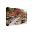 thumbnail image 2 of Trademark Fine Art 'Garden Bridge Stone' Canvas Art by Incredi, 2 of 3