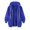Blue, variant on Fnooota Women's Fleece Jackets, Warm Loose Fit Lightweight Zipper Winter Outerwear with Drawstring Pink Size 3XL
