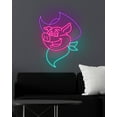 thumbnail image 3 of Handmadetneonsign Cowboy Pig Neon Sign, Cowboy Pig Led Signs, Cowboy Pig Wall Led light, Cowboy Pig, 3 of 5