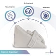 thumbnail image 3 of Cojín de Seguridad para Bebé Memory Foam Baby Firmeza Media Blanco 38 x 35 x 25 cm, 3 of 8