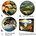 thumbnail image 3 of Designart "Lush Rainforest Blooms" Flower Floater Framed Wall Art Prints, 3 of 5