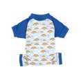 thumbnail image 2 of Leveret Dog Cotton Pajama Rainbow Blue XXL, 2 of 2
