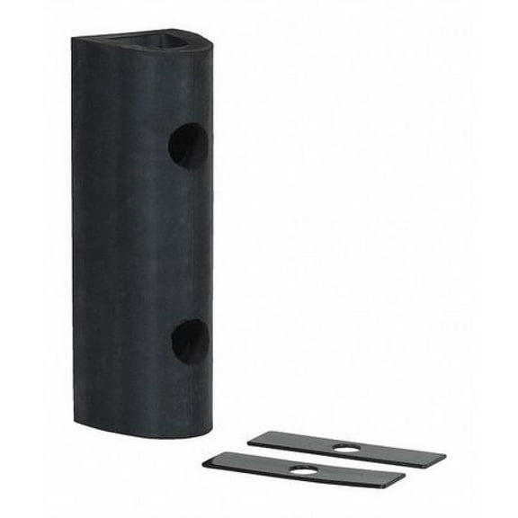12 In. X 4.25 In. X 4 In. Extruded Rubber Fender Bumper