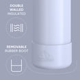 thumbnail image 3 of Hydrapeak 26oz Sport Insulated Water Bottle with Straw or Chug Lid, Leak & Spill Proof, Keeps Drinks Cold for 24 Hours, Hot for 12 Hours, Premium Stainless Steel Water Bottles (26oz, Ice), 3 of 9
