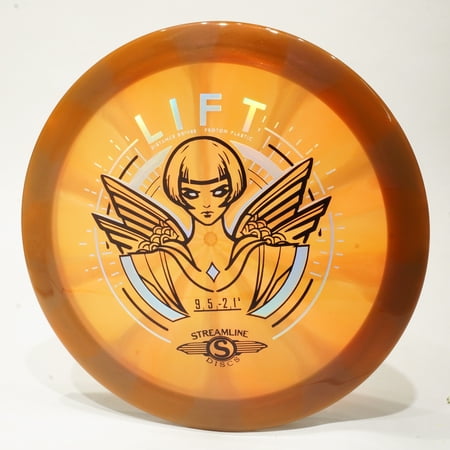 Streamline Proton Lift Disc Golf Distance Driver Pick Color/Weight [Stamp & Exact Color May Vary] Golden 170-175g