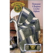 lion brand 6 beginner crochet afghans homespun