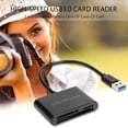 thumbnail image 2 of MesaSe 3 in 1 Memory Card+TF Card+CF Card USB3.0 Reader for PC Desktop Laptop Tablet, 2 of 7