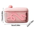 thumbnail image 3 of CY5O5ee Travel Dentals Flosser Picks with Case Portable Dispenser Storage Box Refillable & Portable Dental Flosser Holder for Home Restaurant Bathroom Daily Use, 3 of 9