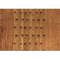 thumbnail image 1 of Ahgly Company Indoor Rectangle Abstract Brown Modern Area Rugs, 5' x 8', 1 of 4