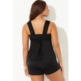 thumbnail image 2 of Swimsuits for All Sweetheart Draped Tankini Set With Banded Short, 2 of 3