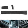 thumbnail image 4 of Tableau de Bord avant Garnitures Console Centrale Couvercle de Contrôle Central Décalcomanie Intérieur Voiture Modification Fibre de Carbone Voiture Accessoire Intérieur 3pcs / Set Console Centrale Garnitures en Fibre de Carbone Réelle, 4 of 8