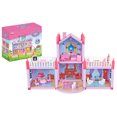 thumbnail image 3 of Kit de Maison de Rêve Bricolage - Jouets de Construction de Maison de Poupée Interactive Kit de Maison de Poupée de Villa, 3 of 9