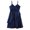 Navy Blue, variant on inhzoy Girls Sequins Camisole Ballet Leotard Dress Chiffon Dress