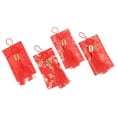 thumbnail image 6 of 4pcs New Year Fabric Red Envelopes Spring Festival Wedding Red Envelopes (Red), 6 of 7