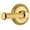 Polished Brass, variant on Grandeur Georgetown Door Lever with Newport Plate