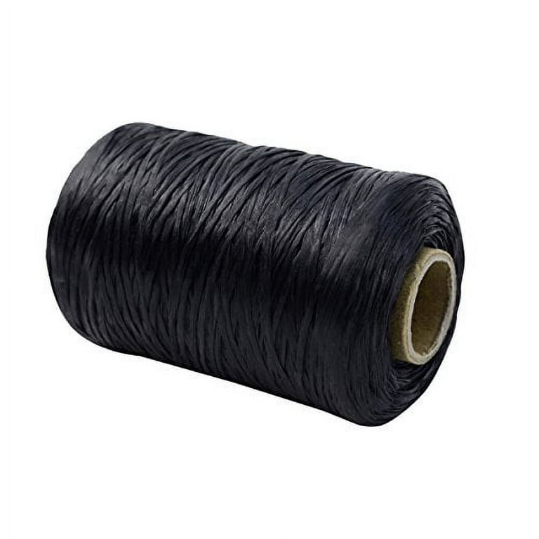 Kulay Natural Artificial Sinew Waxed Flat Polyester Thread, Sinue, 300 yards