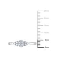 thumbnail image 2 of Everly Women's Diamond Sterling Silver Ring, 2 of 5
