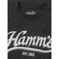 thumbnail image 2 of Tee Luv Men's Faded Hamm's Beer Est 1865 Logo Shirt (XXL), 2 of 7