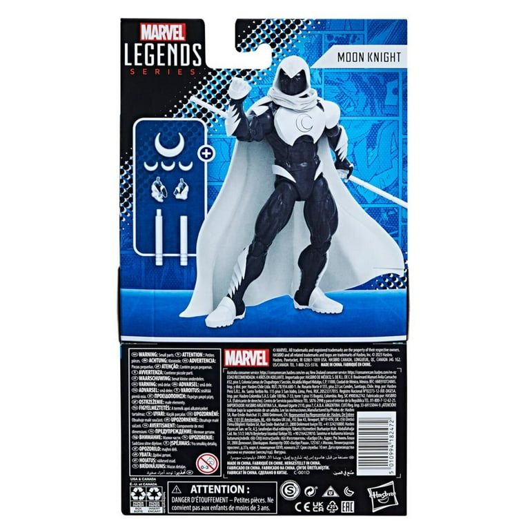 Marvel Legends Series: Moon Knight 6-Inch Action Figure With Right