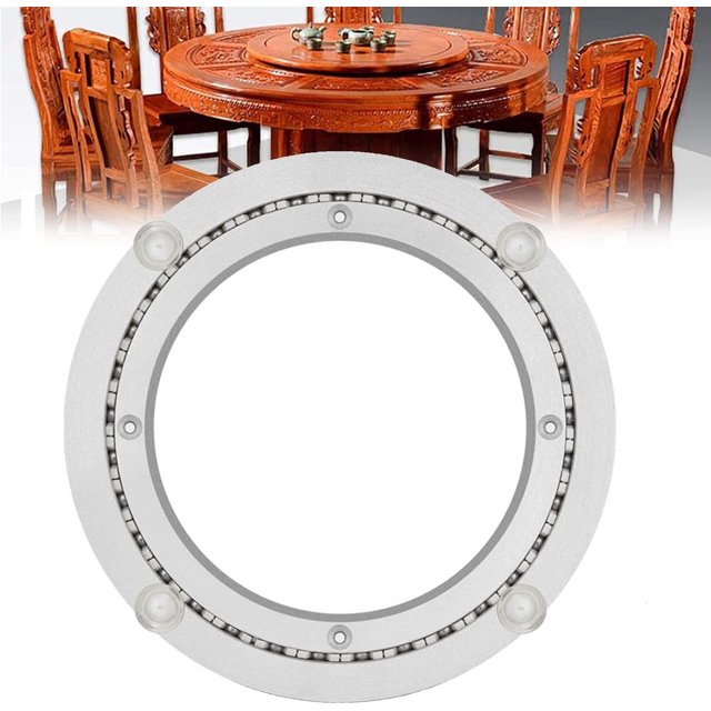 Turntable Base Table Bearing Heavy Duty Lazy Susan Swivel Plate Hardware 360 Rotating Bearing Turntable Aluminum Alloy Turntable Bearing