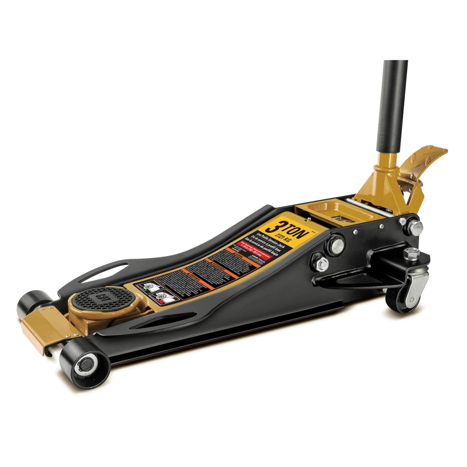 Low Profile Garage Floor Jack and Sprint/Midget Car Stands, 3 Ton