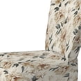 thumbnail image 4 of Designart "Chic Minimalism In Victorian Style" White Floral Upholstered Accent Chair - Cottage Arm Chair For Living Room, 4 of 7