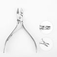 thumbnail image 3 of 2 Pack Cuticle Trimmer Cuticle Nippers Clippers Stainless Steel Hangnail Remover Extremely Sharp Cutter Pedicure Manicure Tool,,F30750, 3 of 5