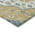 thumbnail image 4 of Addison Rugs Chantille Indoor/Outdoor Traditional Vintage Gold Washable Rectangle Rug, 5' x 7'6", 4 of 6