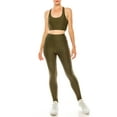 thumbnail image 2 of LA12ST Women Workout Brazilian Textured Booty Leggings Anti-Cellulite Scrunch Honeycomb Butt Ruched Lift, 2 of 3