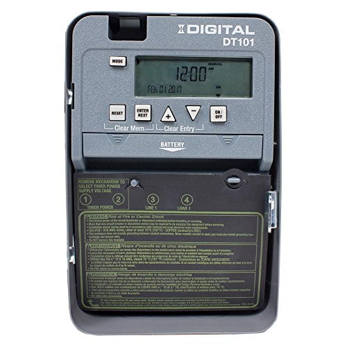 Intermatic 20Amp 24Hour SPST 1Circuit Digital Time