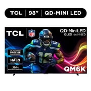 TCL 98 Class QM6K Series QD-Mini LED QLED 4K UHD HDR Smart Google TV (NEW 2025) - 144Hz, Dolby Atmos Onkyo Audio, Halo Control System - 98QM6K