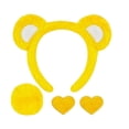 thumbnail image 2 of Helii Headbands for Women - Cute Plush Animal Ear Fuzzy Headband with Furry Tail, Womens Headband for Daily Wear, 2 of 4