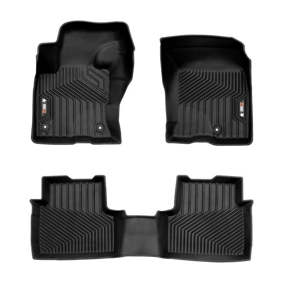 OMAC Premium Floor Mats Liners for Ford Bronco Sport 2021-2024 Heavy Duty Black