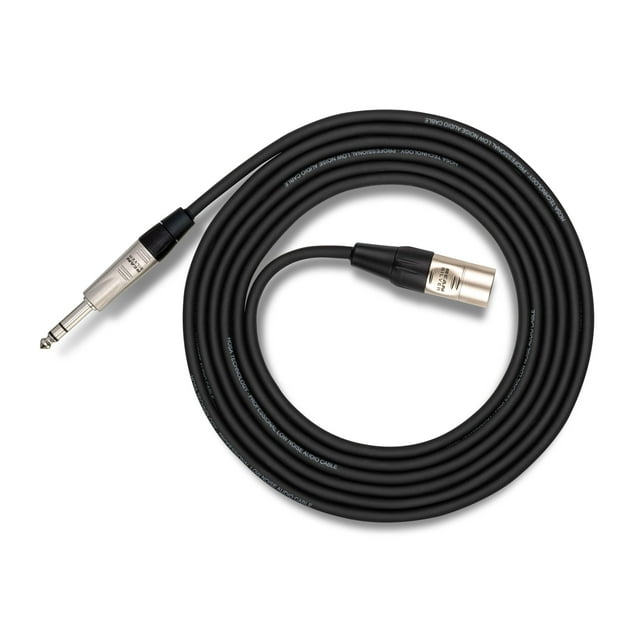 Cable de interconexión balanceada Hosa HXS-010 Pro XLR3F a 1/4 TRS