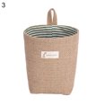 thumbnail image 2 of HEVIRGO Storage Basket Creative Large Capacity Jute Practical Multifunctional Wall Hanging Desktop Basket Bin for Dormitory,3#, 2 of 10