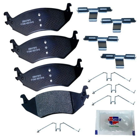 Carquest Frontline Severe Duty Semi-Metallic Brake Pads - Rear (4-Pad Set)