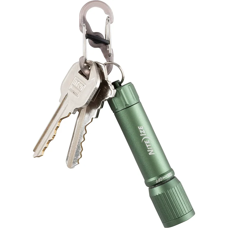 Nite Ize Radiant 100 Keychain Flashlight, 100 Lumens - Olive