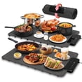 thumbnail image 1 of ZAPLIT Warming Mat for Food, [2-Pack] Electric Warming Tray with 6 Temperature Settings, Child-Lock, Auto Standby, 6 Timer Setting, Washable Food War, 1 of 9